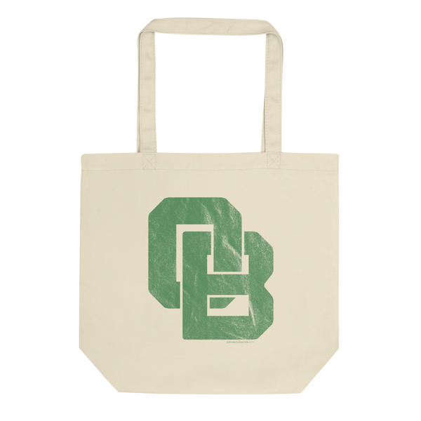 Oregon Born - Monogram - Eco Tote Bag - Oregon Born