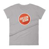 Oregon Born 2020 Logo - Women's Short Sleeve T-Shirt - Oregon Born