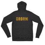 Oregon Born "ORBRN" in Yellow - Lightweight Zip Hoodie - Unisex - Oregon Born