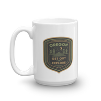 Oregon Born - "Get Out and Explore 2" - Mug - Oregon Born