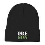Oregon Born - "ORE-GON" - Knit Beanie - Oregon Born