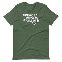 PEACE ON EARTH - Short-Sleeve Unisex T-Shirt