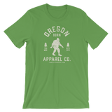 Oregon Born Apparel Co. w/ Bigfoot - Short-Sleeve Unisex T-Shirt - Oregon Born