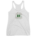 "Explore Oregon" - Women's Racerback Tank - Oregon Born