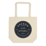Oregon Born "Quality Apparel" - Eco Tote Bag - Oregon Born