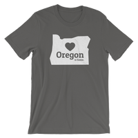 Oregon is Home (White) - Short-Sleeve Unisex T-Shirt - Oregon Born