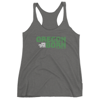 Oregon Born (And Proud Of It!) - Women's Racerback Tank - Oregon Born
