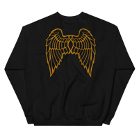 "She Flies" State Motto with Wings - Sweatshirt - Oregon Born