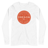 FINEST QUALITY (ORANGE) - Unisex Long Sleeve Tee - Oregon Born