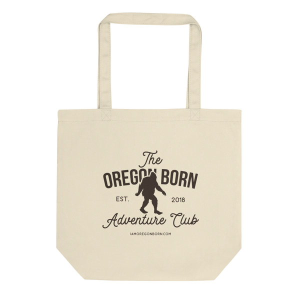 The Oregon Born Adventure Club - Eco Tote Bag - Oregon Born