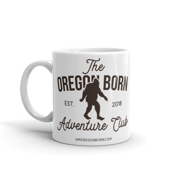 The Oregon Born Adventure Club - Ceramic Mug - Oregon Born