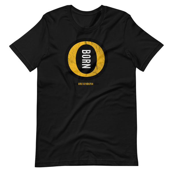 O-BORN - Short-Sleeve Unisex T-Shirt - Oregon Born