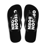 SIMPLY OREGON BORN - SIDE - Flip-Flops