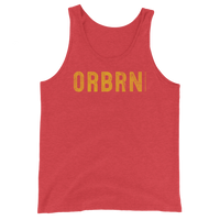Oregon Born "ORBRN" in Yellow - Unisex  Tank Top - Oregon Born