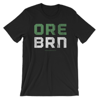 Oregon Born - "ORE BRN" - Unisex Tee - Oregon Born