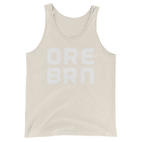 Oregon Born - "ORE BRN" - Unisex Tank Top - Oregon Born