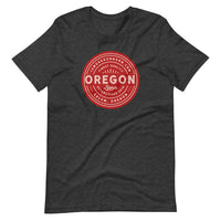 FINEST QUALITY (RED) - Short-Sleeve Unisex T-Shirt - Oregon Born