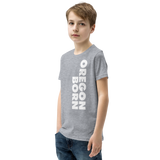 SIMPLY OREGON BORN - Youth Short Sleeve T-Shirt