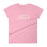 Oregon Born Co. - Women's Short Sleeve T-Shirt - Oregon Born