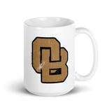 Oregon Born Monogram - GOLD STANDARD - Mug