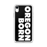 SIMPLY OREGON BORN - iPhone Case