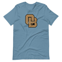 Oregon Born Monogram - GOLD STANDARD - Short-Sleeve Unisex T-Shirt