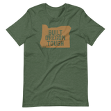 Built Oregon Tough - GOLD STANDARD - Short-Sleeve Unisex T-Shirt