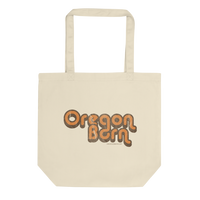 Oregon Born - Retro 2 - Eco Tote Bag - Oregon Born