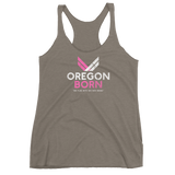 Oregon Born "She Flies" - Women's Racerback Tank - Oregon Born