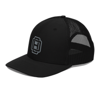 OREGON BORN MONOGRAM (BLACKOUT) - Trucker Hat