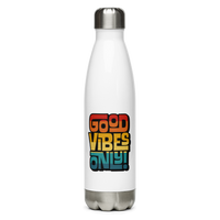 GOOD VIBES ONLY INTERLOCK (VINTAGE SUNSET) - Stainless Steel Water Bottle
