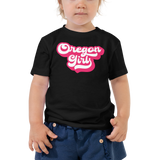 OREGON GIRL - WHITE/PINK - Toddler Short Sleeve Tee