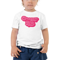 OREGON GIRL - PINK - Toddler Short Sleeve Tee