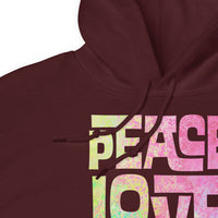 PEACE, LOVE, AND HOPE MULTI - Unisex Hoodie