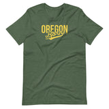 OREGON BORN - YELLOW - Short-Sleeve Unisex T-Shirt