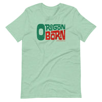 OREGON BORN - RETRO THROWBACK - Short-Sleeve Unisex T-Shirt