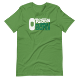 OREGON BORN - RETRO THROWBACK 2 - Short-Sleeve Unisex T-Shirt