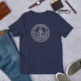 AUTHENTIC (ROUND) - Short-Sleeve Unisex T-Shirt