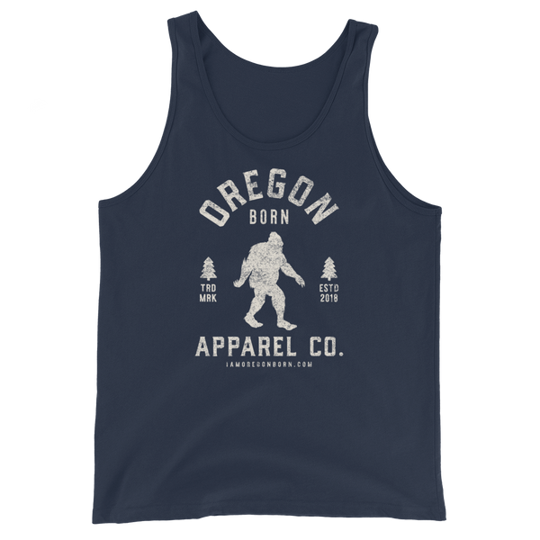 Oregon Born Apparel Co. w/ Bigfoot - Unisex Tank Top