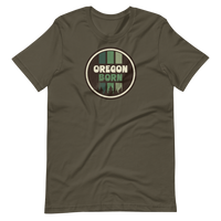 OREGON BORN COLORS - Short-Sleeve Unisex T-Shirt