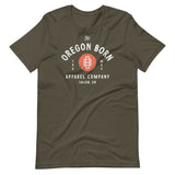 THE OREGON BORN - Short-Sleeve Unisex T-Shirt