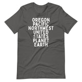 OREGON - PLANET EARTH - Short-Sleeve Unisex T-Shirt