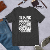 IT IS ALWAYS POSSIBLE - WHITE - Short-Sleeve Unisex T-Shirt