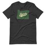 OREGON BORN - TOPO GREEN - Unisex T- Shirt