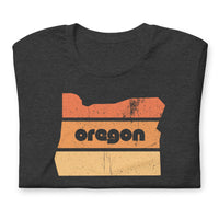 OREGON - ORANGE GRADIENT - Unisex T-Shirt