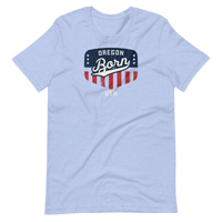OREGON BORN USA - SHIELD - Unisex T-Shirt