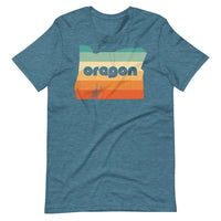 VINTAGE OREGON COLORS - Short-Sleeve Unisex T-Shirt