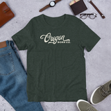OREGON BORN CO TAG - Unisex T-Shirt