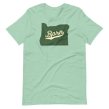 OREGON BORN - TOPO GREEN - Unisex T- Shirt