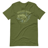 OREGON BORN BASS  - Short-Sleeve Unisex T-Shirt